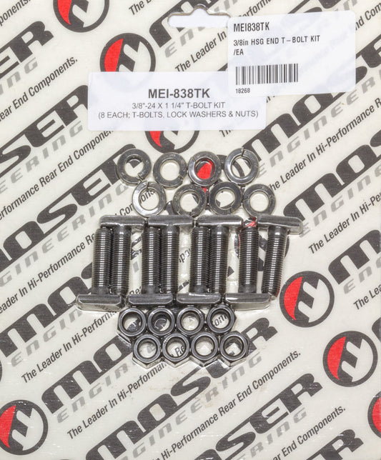 3/8in HSG END T-BOLT KIT /EA