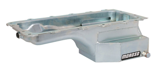 Ford 4.6L/5.4L Oil Pan 7qt. Clear Zinc Steel