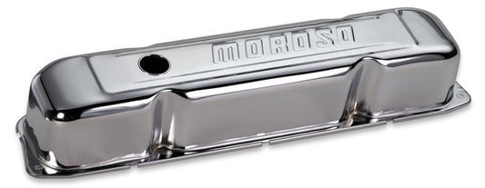 Chrome B/E Valve Covers BBM Tall w/Baffle