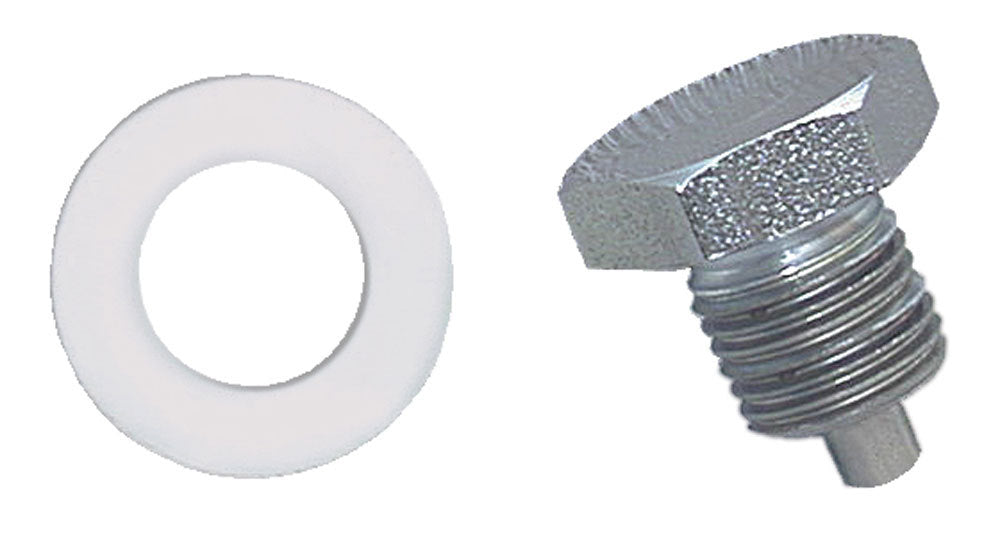 Oil Pan Drain Plug - Clear Zinc