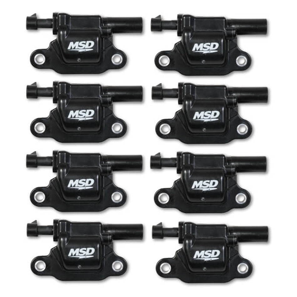 Coil Black Square GM V8 2014-Up 8pk