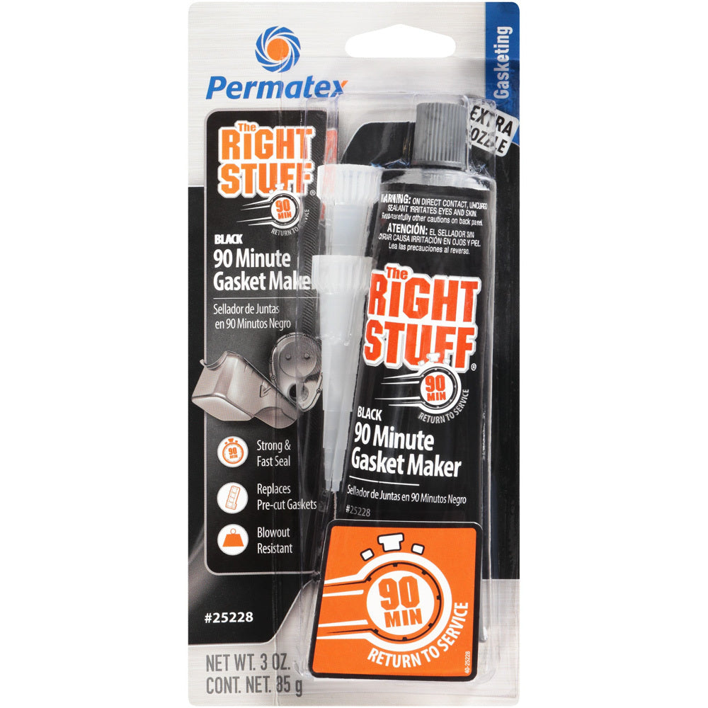 The Right Stuff 90 Minut e Gasket Maker Black