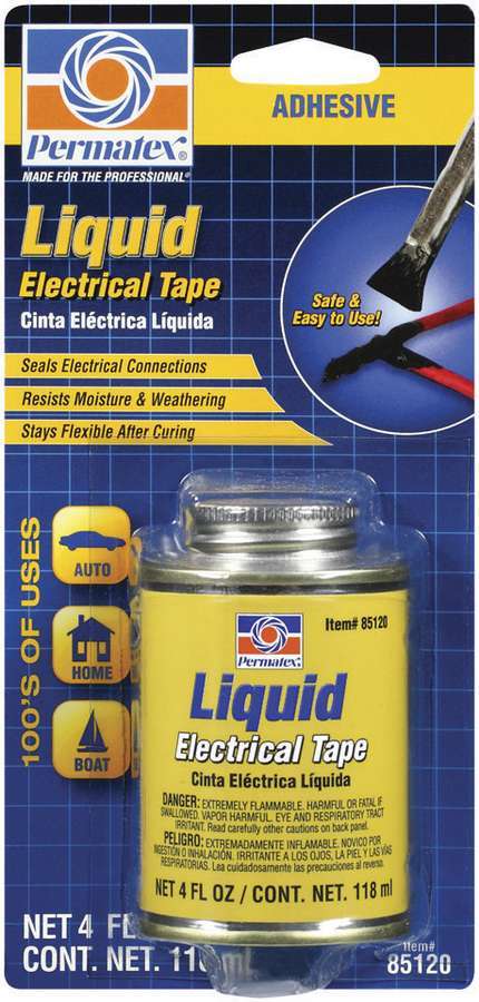 Liquid Electric Tape 4oz Can w/Brush