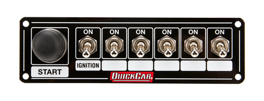 Ignition Panel Blk. w/ Start But. 5 Acc.