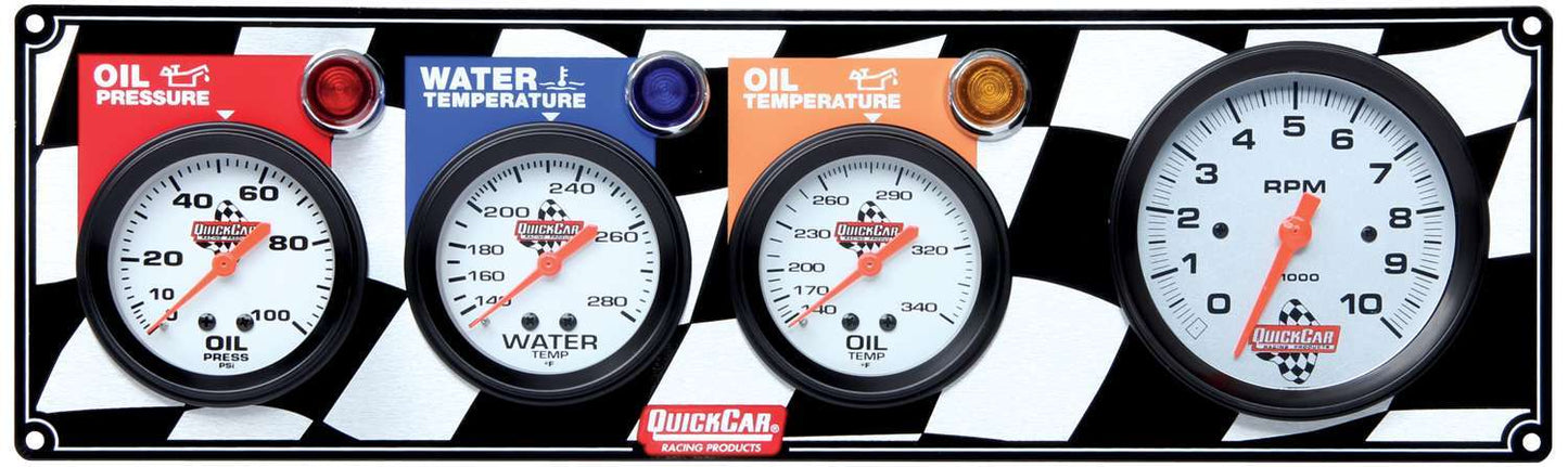 Gauge Panel OP/WT/OT w/ Tach