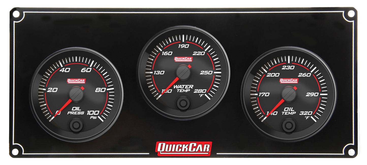 Redline 3 Gauge Panel OP/WT/OT