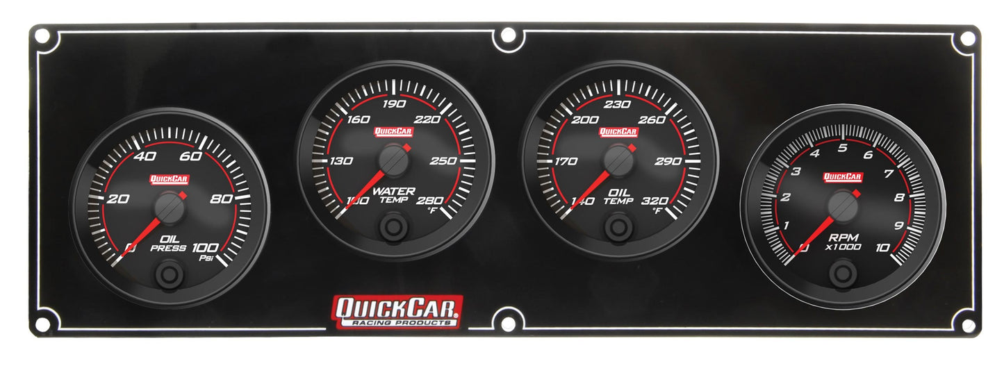 Redline 3-1 Gauge Panel OP/WT/OT w/2-5/8in Tach