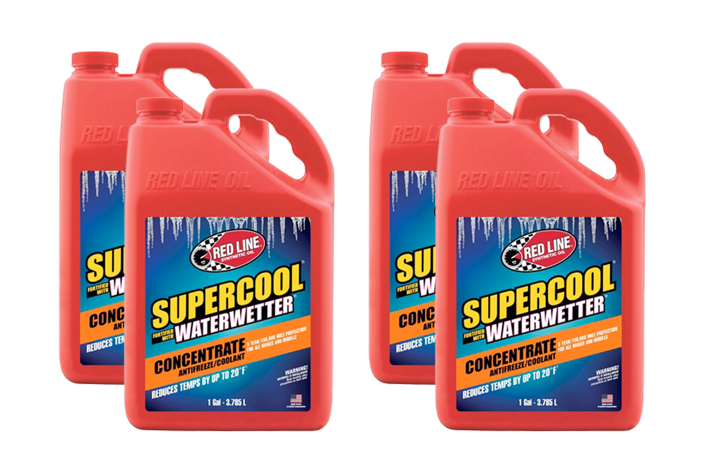 Supercool Concentrate Coolant Case 4x1 Gallon