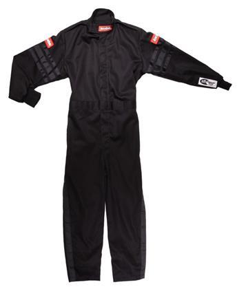 Black Suit Single Layer Kids XX-Large Black Trim