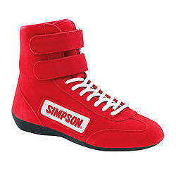 High Top Shoes 9.5 Red