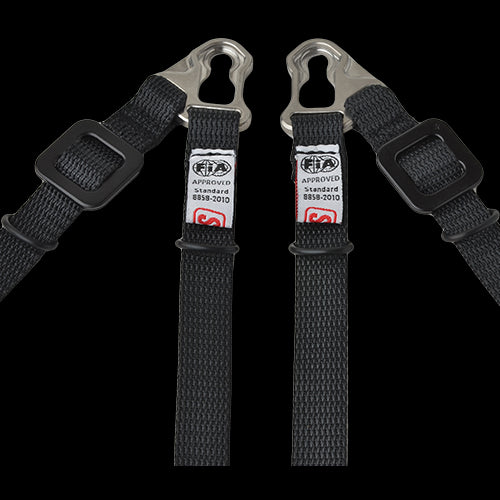 Helmet Tether Pair Hybrdis Sport Post Clip