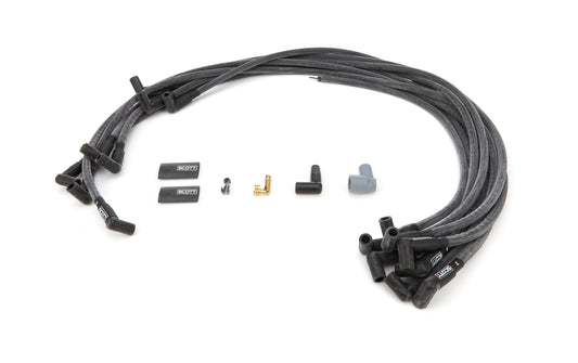 SBC Spark Plug Wire Set 90-Degree - Black