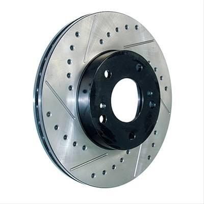 Sport Drilled & Slotted Rotor  Left