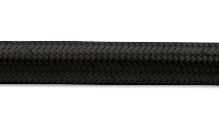 10ft Roll -8 Black Nylon Braided Flex Hose