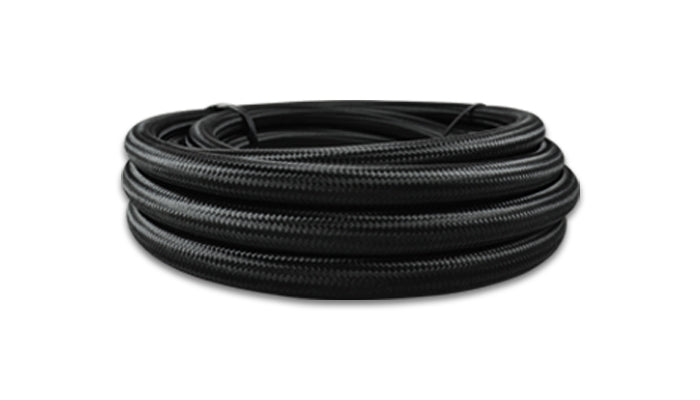 5ft Roll -6 Black Nylon Braided Flex Hose