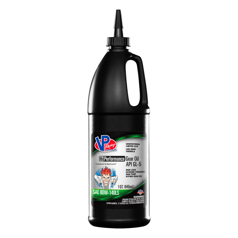 VP GL-5 80w140 Gear Oil Hi-Perf 1 Qt